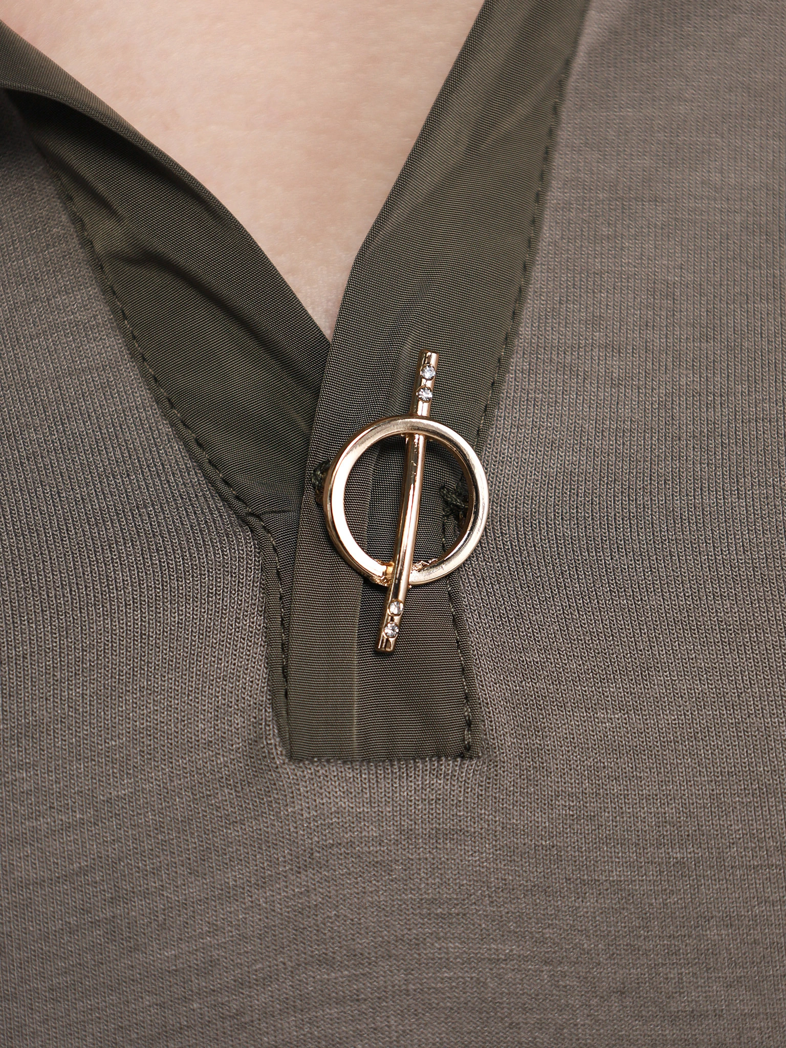 Джемпер свободного кроя с лампасами